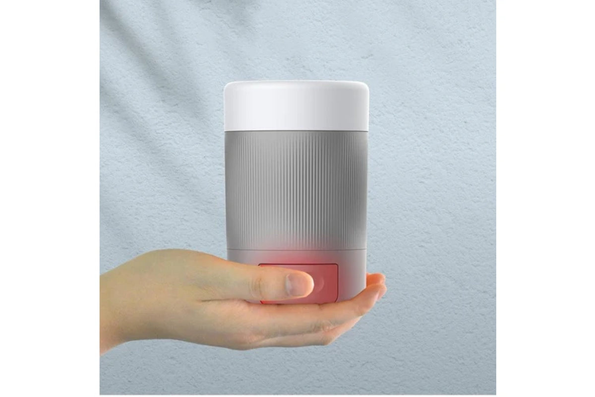 Pet Paw Cleaner Cup Smart Automatic Portable Tool for Dogs Outdoor Grooming Easy Paw Cleaning and Care Ideal for Home or Travel Use-Gray