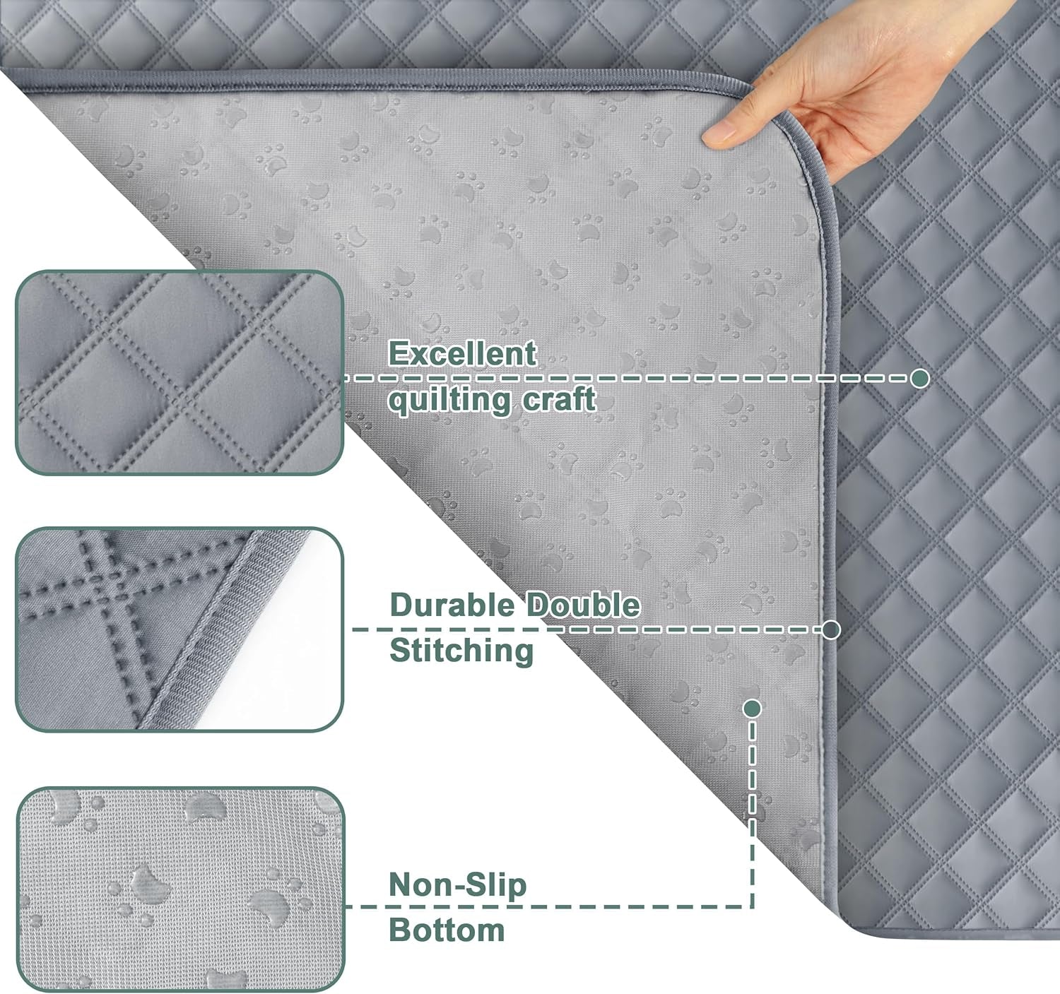 Reusable Washable Pee Pads for Dogs