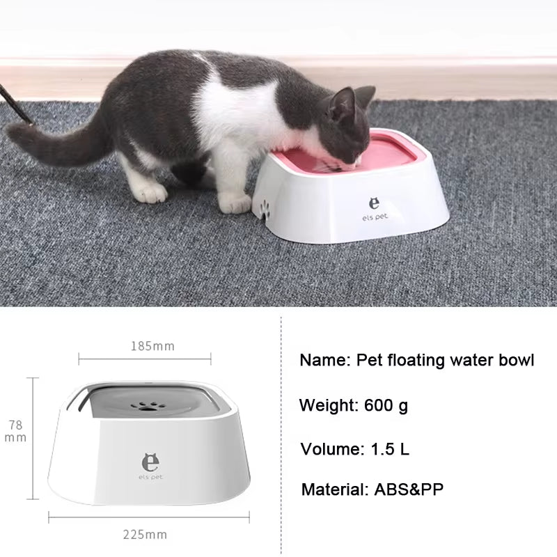 Dog Water Dispensing Bowl For No Spill Drinking