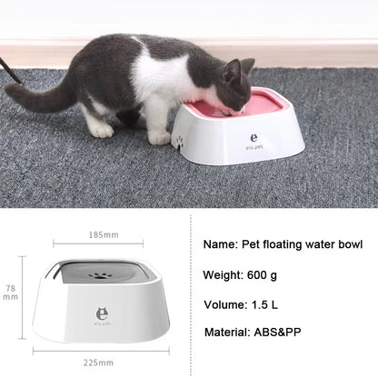 Dog Water Dispensing Bowl For No Spill Drinking