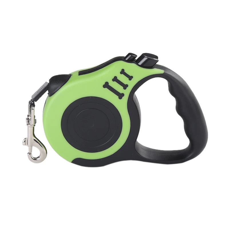 Retractable Dog Leash 3M / 5M – Strong Nylon Lead for Dogs & Cats