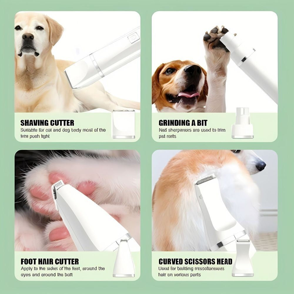 4In1 Professional Pet Clippers