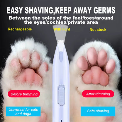 Professional Pet Grooming Set: Electric Dog Hair Clipper and Precision Scissors