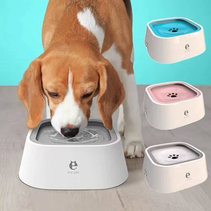 Dog Water Dispensing Bowl For No Spill Drinking