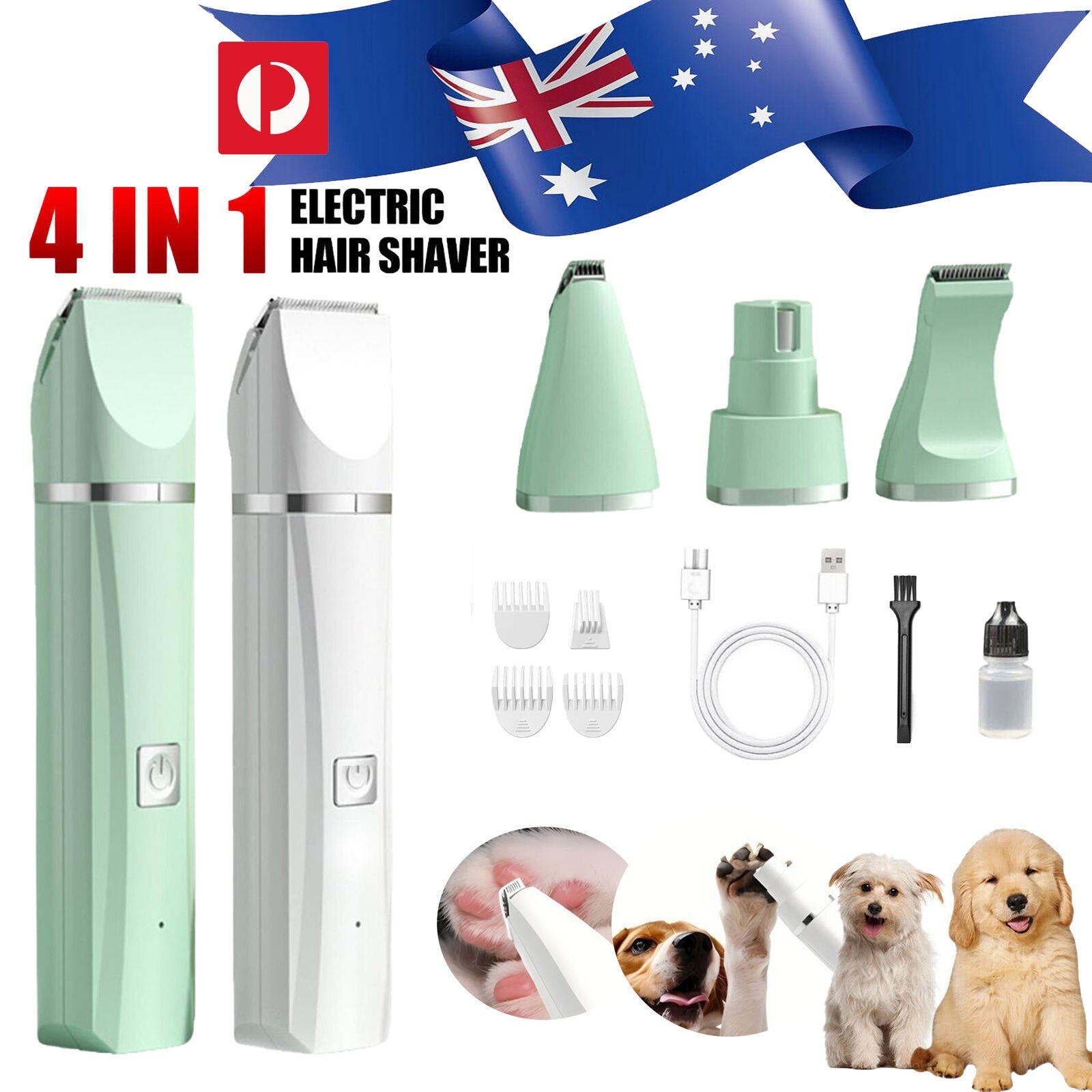 4In1 Professional Pet Clippers