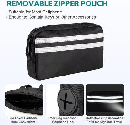 Hands Free Dog Leash for 1 or 2 Dogs