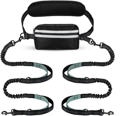 Hands Free Dog Leash for 1 or 2 Dogs