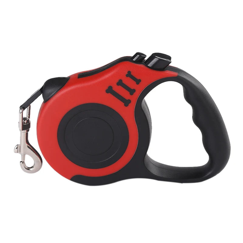 Retractable Dog Leash 3M / 5M – Strong Nylon Lead for Dogs & Cats