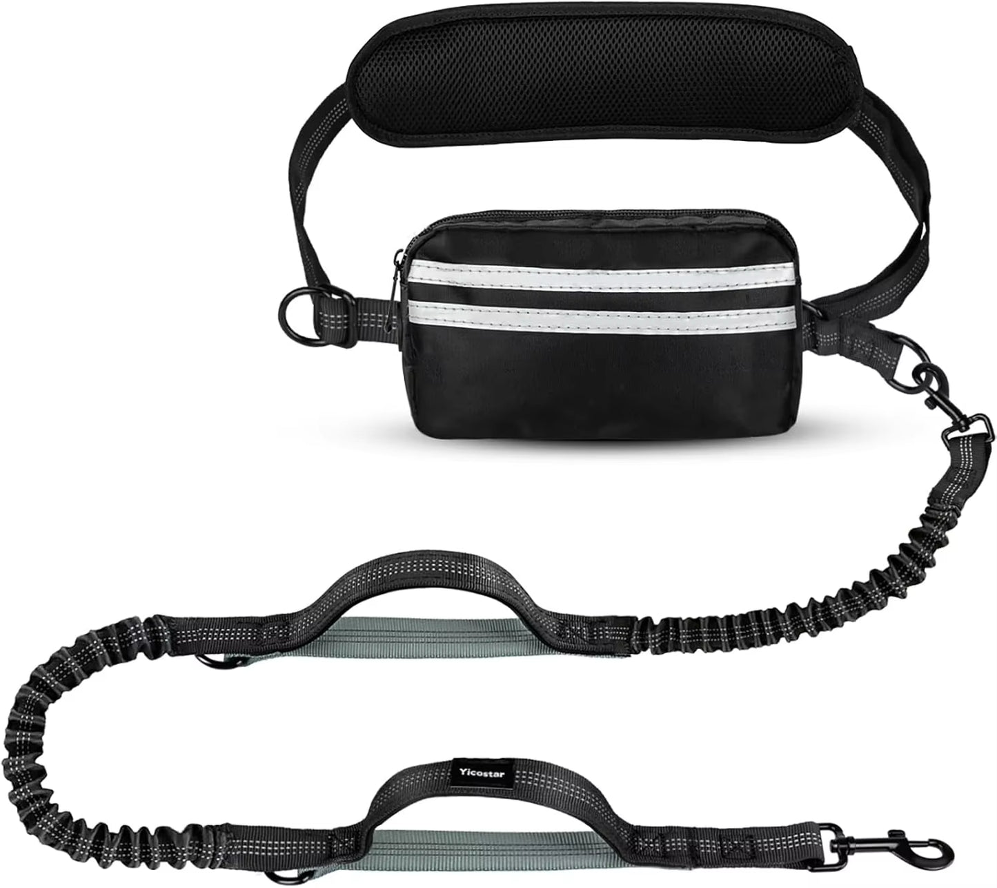 Hands Free Dog Leash for 1 or 2 Dogs