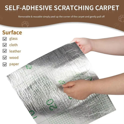 Self-Adhesive DIY Cat Scratching Mat